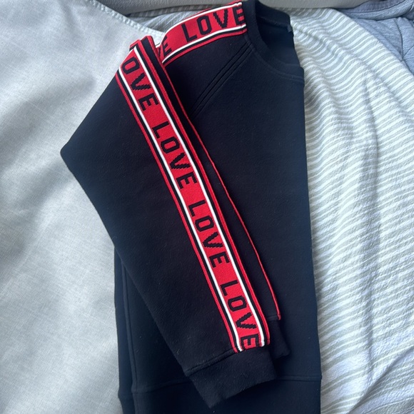 Maje Neoprene LOVE sweatshirt - Picture 5 of 6